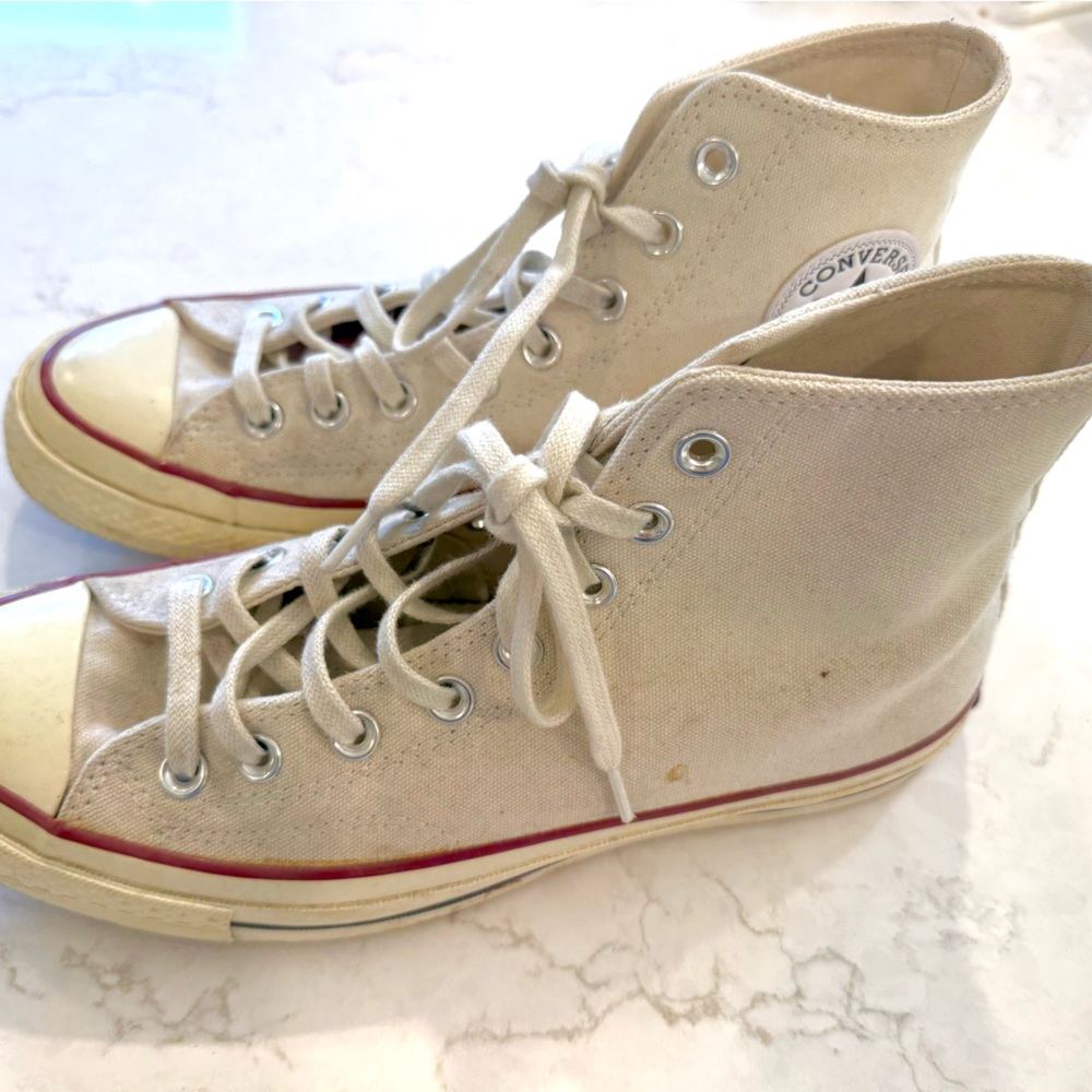 Converse Chuck Taylor All Star High Top Natural Canvas Size 9.5